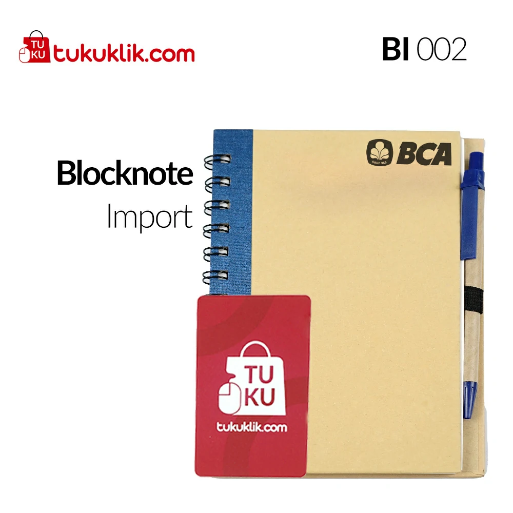 Blocknote Import BI 002